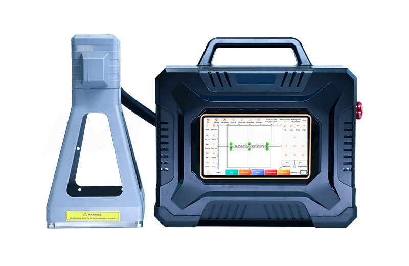 Economical Portable Mini Handheld Fiber Laser Marking Machine Price for Metal and Plastic