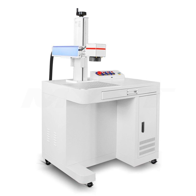 20W/30W/50W White Counter Type Fiber Laser Marking Machine