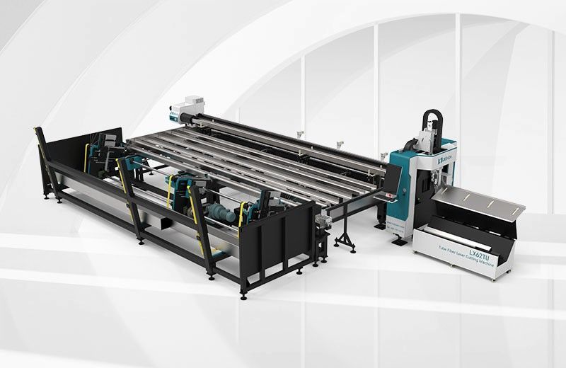 LX62TUB Professional Laser Tube Cutting Machine for Cutting Shaped Tubes