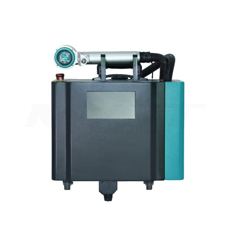 200W MOPA Pulse Metal Rust Removal Portable Fiber Laser Cleaning Machine