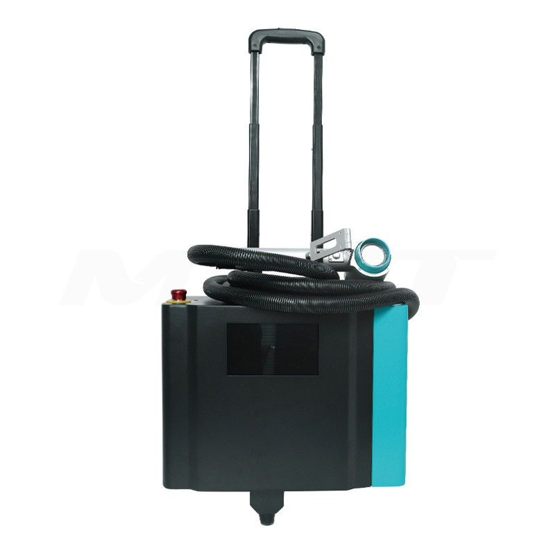 200W MOPA Pulse Metal Rust Removal Portable Fiber Laser Cleaning Machine