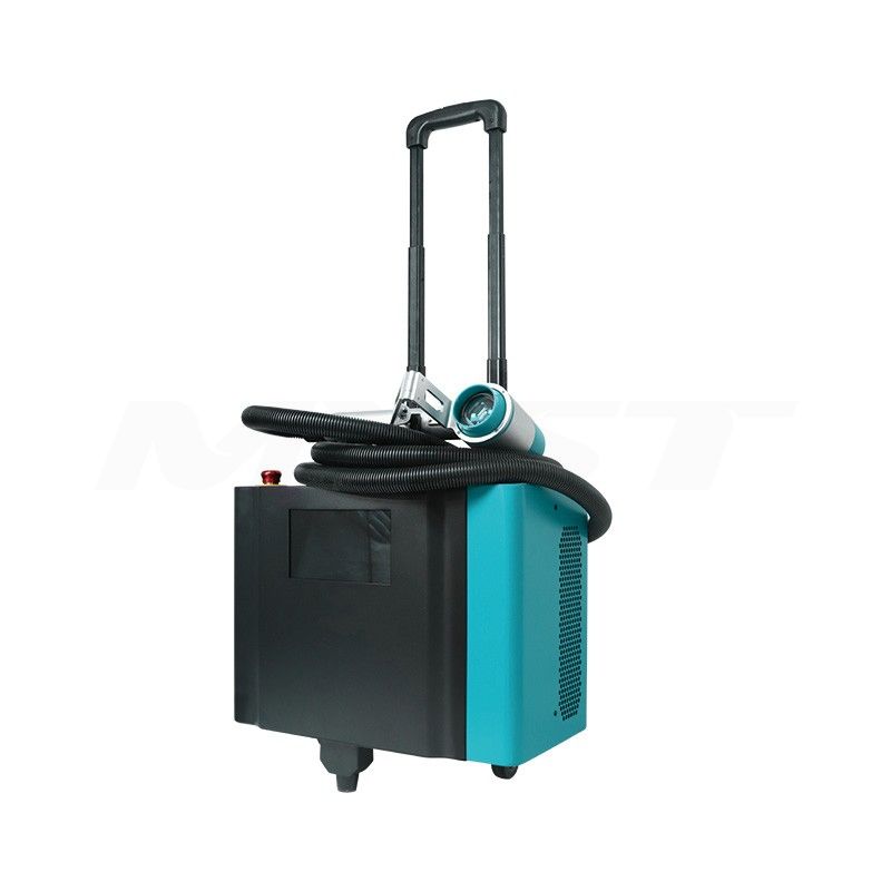 200W MOPA Pulse Metal Rust Removal Portable Fiber Laser Cleaning Machine