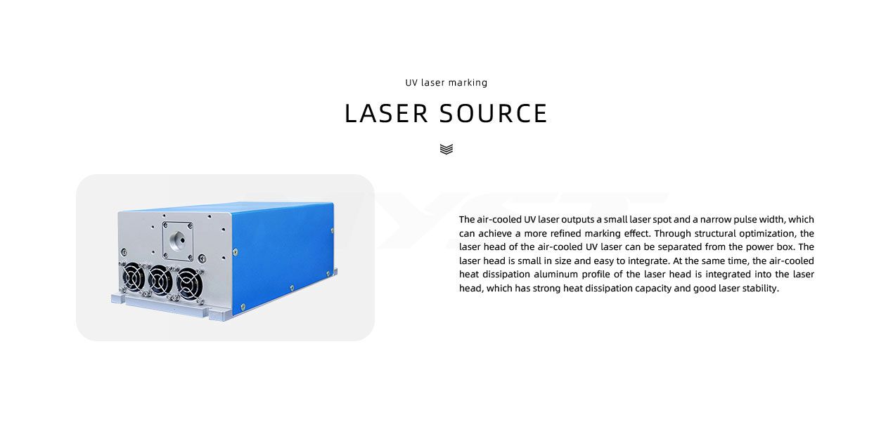 3W 5W Split Type UV Laser Marking Machine