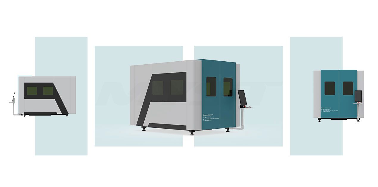 2024 New LX1512M Fully Automatic Small Closed Laser Cutting Machine