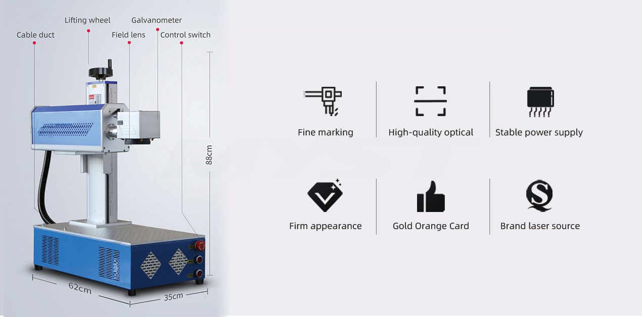 Desktop CO2 Laser Marking Machine