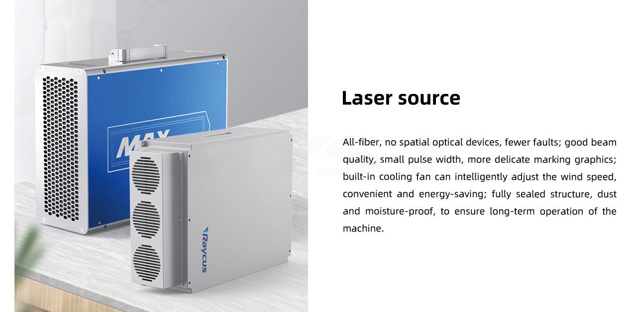 20/30/50W Desktop Style Fiber Laser Marking Machine