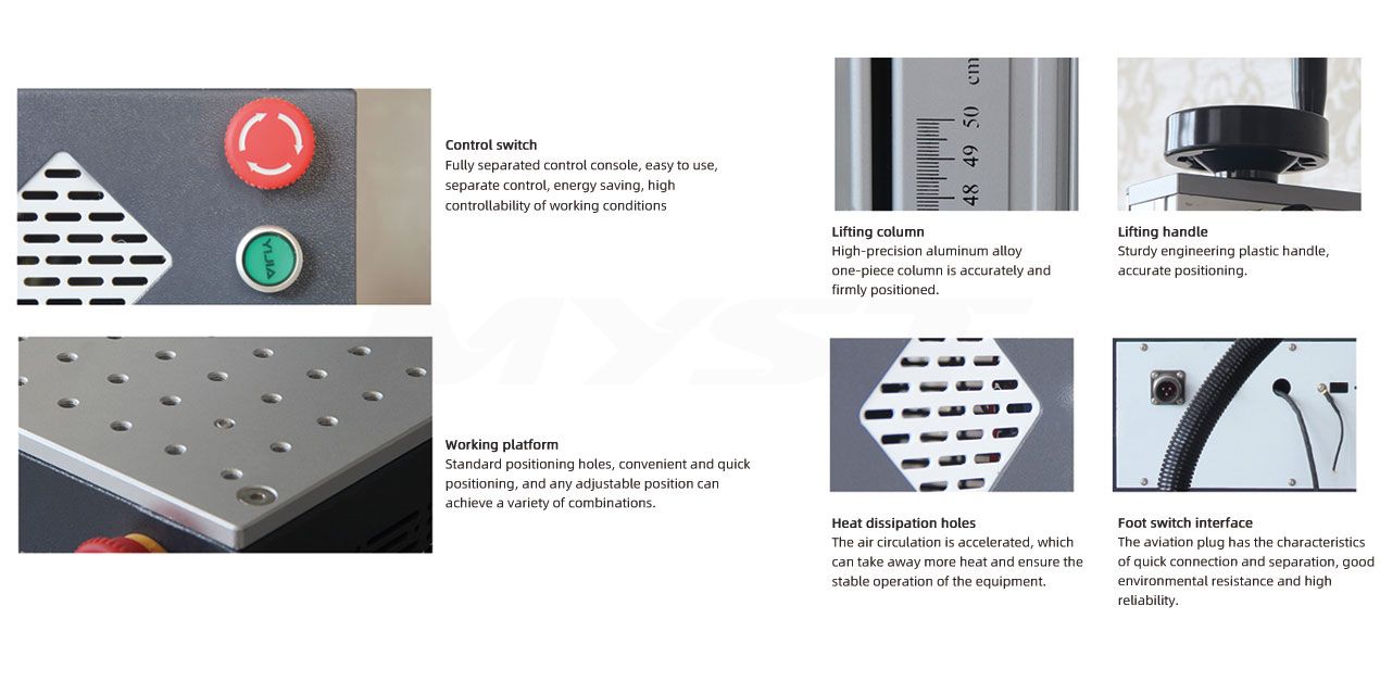 Desktop Integrated UV Laser Marking Machine