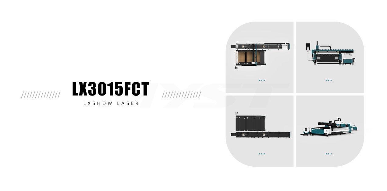 2024 New! LX3015FCT Metal Sheet And Tube Laser Cutting Machine